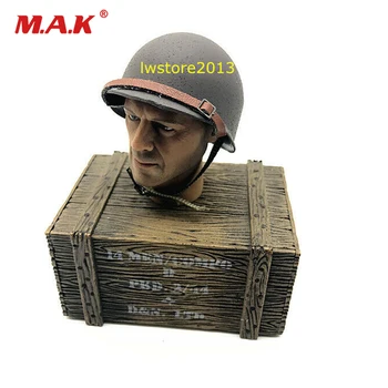 

1/6 Scale WWII US Army Rangers Soldier Metal Helmet Model Cap Toys