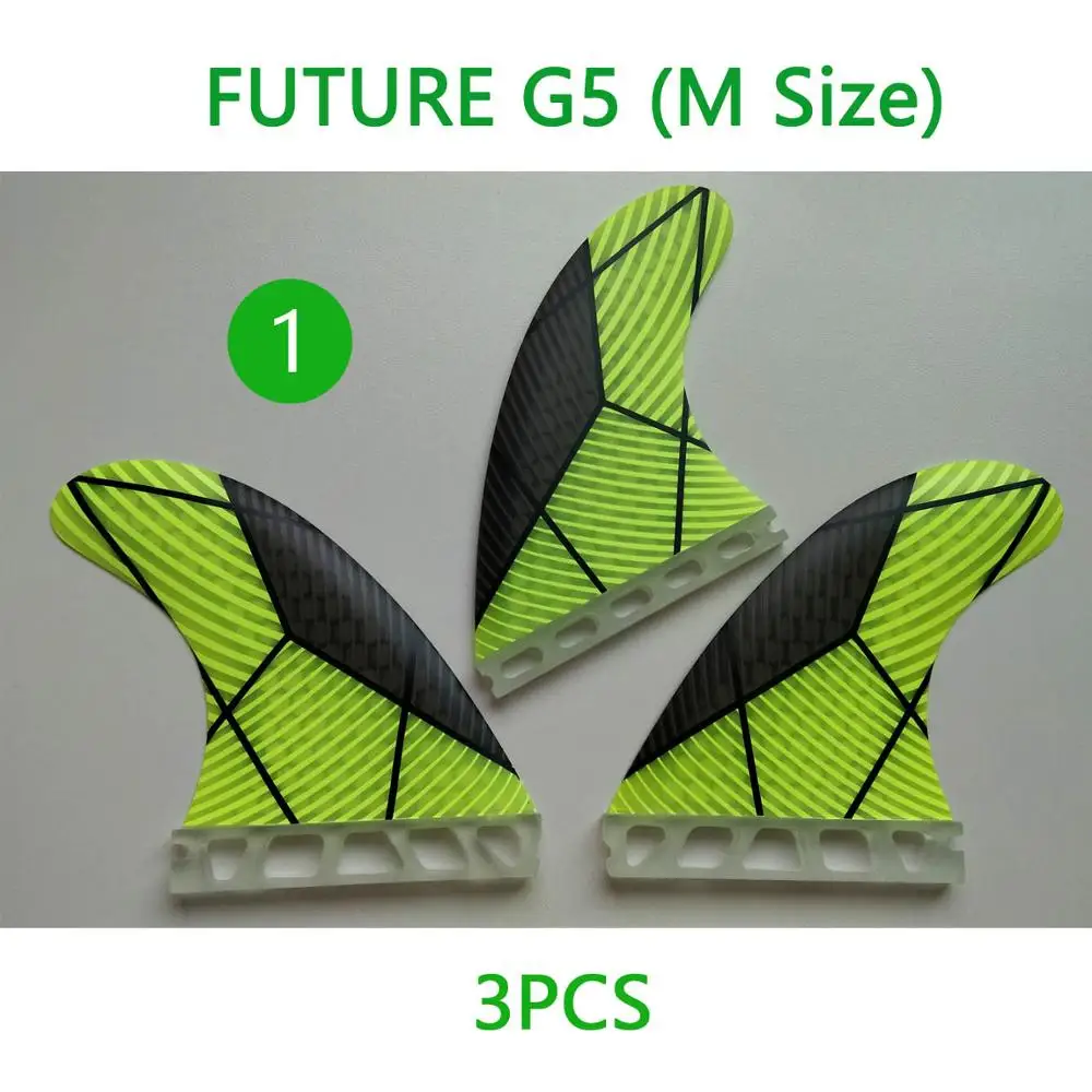 image 1 G5 Future ласты для серфинга 3 шт эпоксидная смола стекловолокно три-набор ласты для серфинга - Цвет: image 1