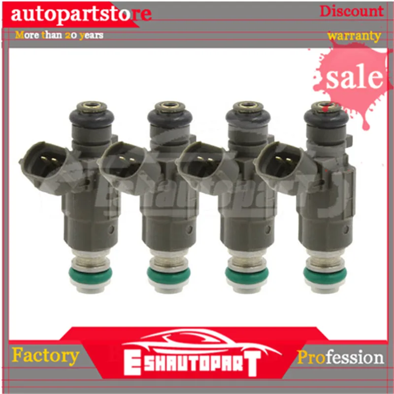 4 шт. Топливная форсунка для Nissan In-finity 2,0 3,0 3,5 V6 двигатель OEM 16600-5L700 FBJC100