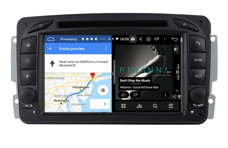 w203 radio