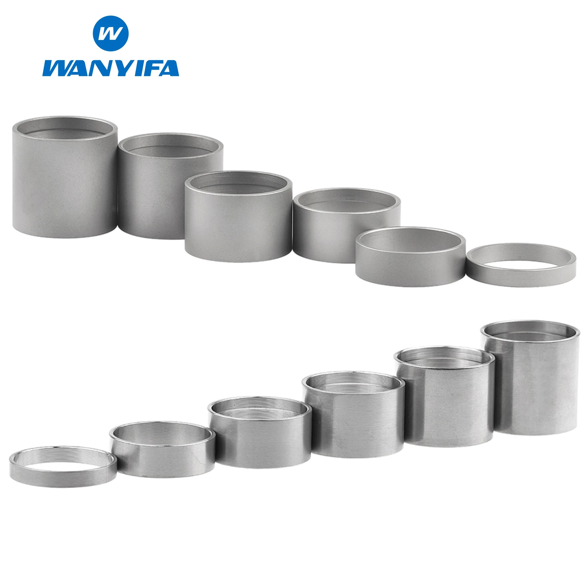 WanyifaTitaniumBikeHeadsetForkSpacerforMountainBicycleFront