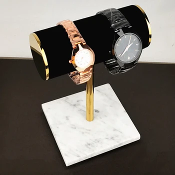 

Fashion Marble Watch Bracelet Bracelet Display Stand Plush Jewelry Stand Watch Stand Watch Necklace Storage Stand