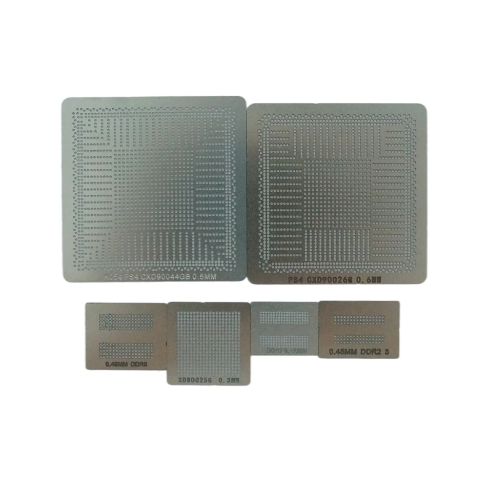 low temp solder paste 12pcs/lot Direct Heat PS4 Stencils BGA Reballing Kit electrode rod