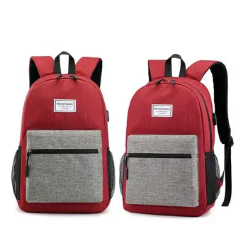 

Unisex Leisure Backpack High capacity Boys' and Girls' Outdoor Sports Package Bags Durable Oxford Cloth Cycling Backpack