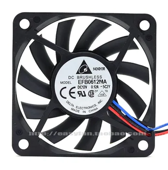 

Brand new original Delta 6010 6 cm 6CM fan EFB0612MA ultra-thin fan double ball bearing