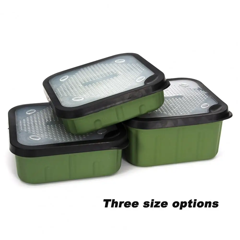 Lure Case Large Capacity Breathable Green Waterproof Fishing Lure Portable Bait Storage Box Multi-purpose Mixed Tray for Outdoor