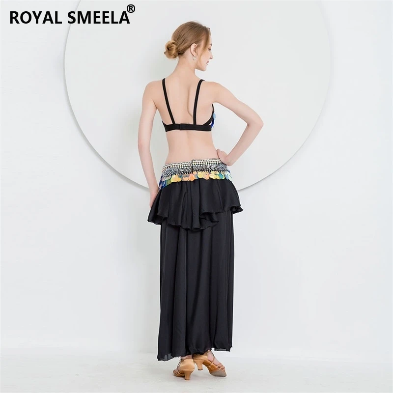 Sequins Black Belly Dancer Costumes For Women Bellydance Bra Belt Maxi  Skirt Belly Dance Suit Professional Belly Dancing Outfits - Belly Dancing -  AliExpress