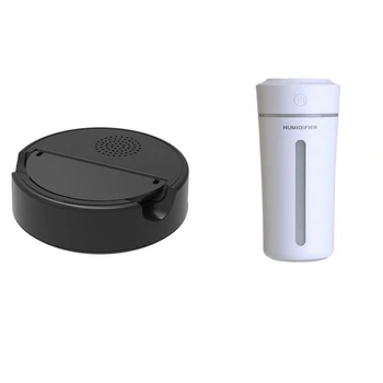 

Portable Charging Dock Station with 2 Ports USB Charger Stand with 270ML Cup Air Humidifier USB (White)