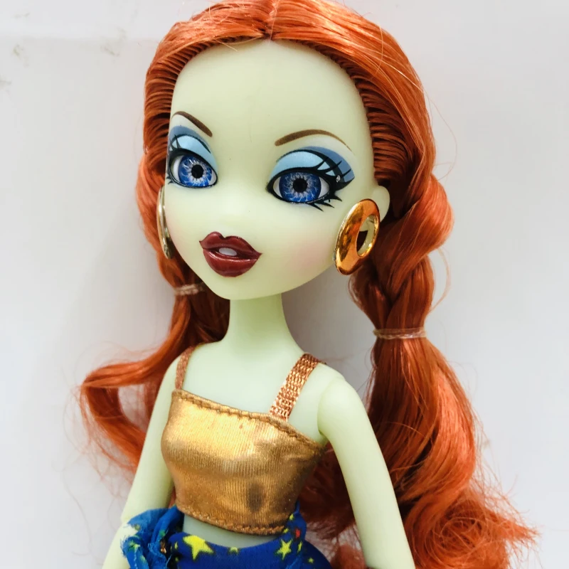 3D глаза модная фигурка BratzDoll Волшебная девочка и красивая одежда нарядная игрушка лучший подарок