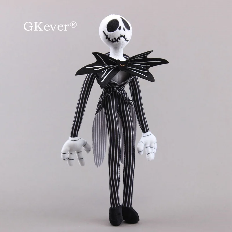 Jack Skellington 3 вида стилей Кошмар перед Рождеством призрак собака ноль Джек Скеллингтон Санта Джек Детский Рождественский подарок 20-30 см - Цвет: Jack Skellington