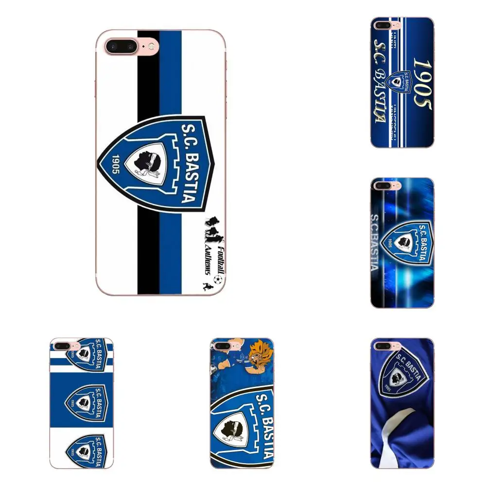 Sc Bastia уникальный дизайн новейший чехол для телефона Apple iPhone X XS Max XR 4 4S 5 5C 5S SE 6 6S 7 8