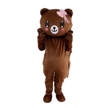 

Brown Bear Mascot Costume Cosplay Party Game Dress Outfit Advertising Adult DDD Hot Interesting Funny Cartoon Character Clothing