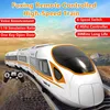 Four-speed Transmission Remote Control High-speed Rail 30Mins 114CM Voice Broadcast One Key Switch Door Simulation RC Train Toy 1