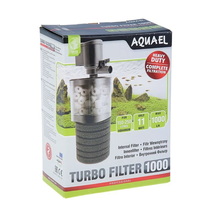 

Internal filter Aquael TURBO FILTER 1000 11 W, 1000 l / h, 150-250 l 2612077