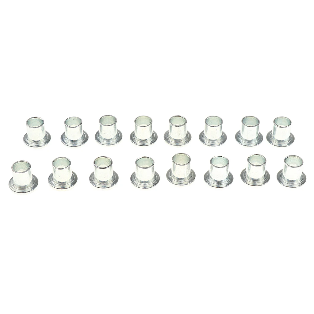 Iron Roller Inline Skate Wheels Center Bearing Bushing Spacer Replacement Durable Tool Parts Equipment Accessories 16 pcs