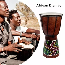 Tambor de Couro De Pele de Búfalo combinado 2 Pçs/set 29cm/31cm Superfície Para Africano Tambor Bongo Tambor Rodada Acessórios de Guitarra