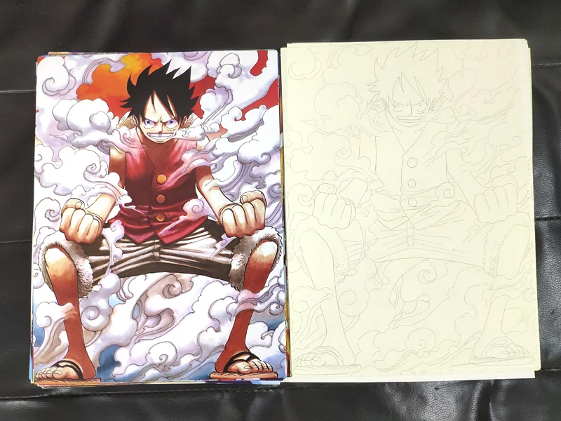 One Piece Coloring Book Secret Garden Style Coloring Book For Children Relieve Stress Kill Time Graffiti Painting Drawing Book Books For Children Coloring Bookpainting Drawing Book Aliexpress
