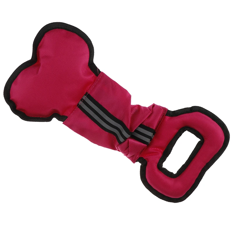rose red 1 шт., жевательная игрушка в форме кости, прочные игрушки для обучения 32x15 см, игрушки для собак - Цвет: rose red