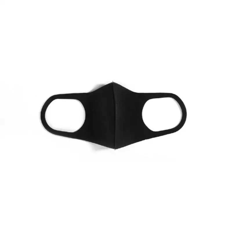 3Pcs Black 3 шт., противопылевые велосипедные маски, зимние мужские и женские, для бега на открытом воздухе, для езды на велосипеде, для бега, полумаска для лица, для тренировок, разные цвета, SD - Цвет: 3Pcs Black