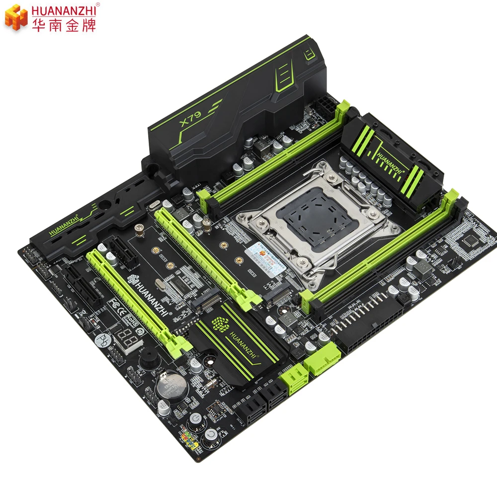 Материнская плата HUANANZHI X79 LGA2011 combos E5 1650 C2 4 шт. x ГБ = 16 Гб 10600R 1333 МГц PCI E NVME M.2 SSD USB3.0