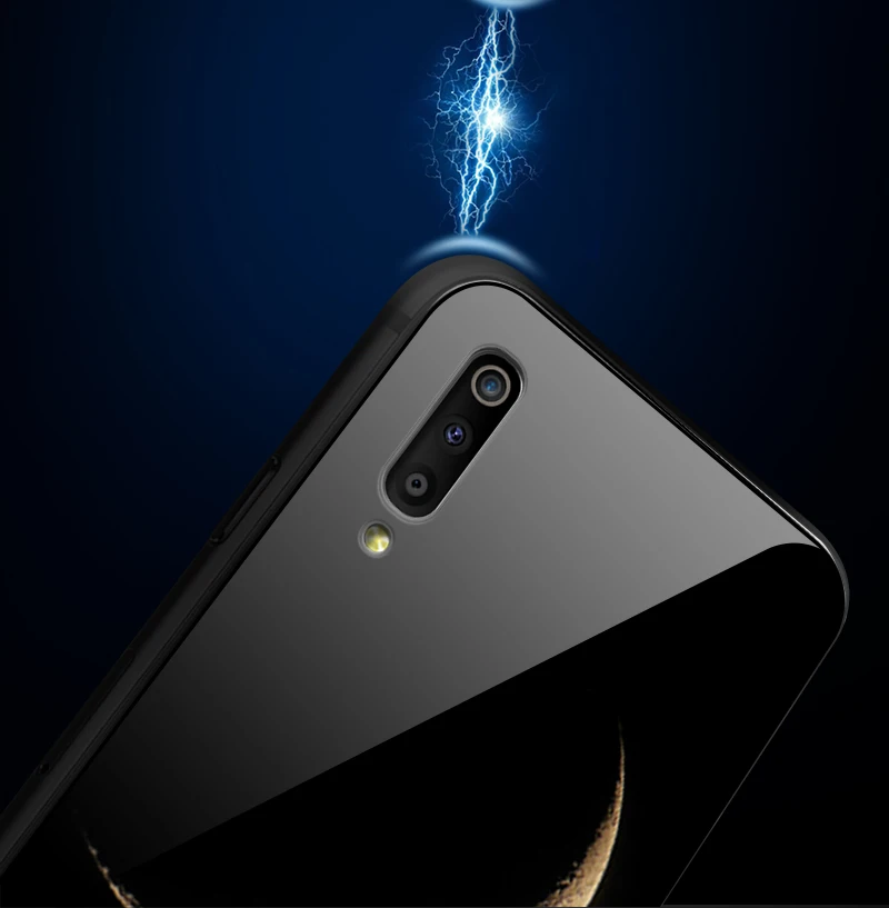 Чехол для телефона для samsung Galaxy A10 A20 A30 A40 A50 A6S A70 A8S A80 A90 закаленное Стекло крышка J4Plus M10 M20 M30 Note9 защитный чехол