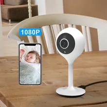 Wdskivi HD 1080p Крытая мини ip-камера, беспроводная Wi-Fi камера видеонаблюдения, CCTV камера, детский монитор, сигнализация, фотографии, приложение Cloudedge