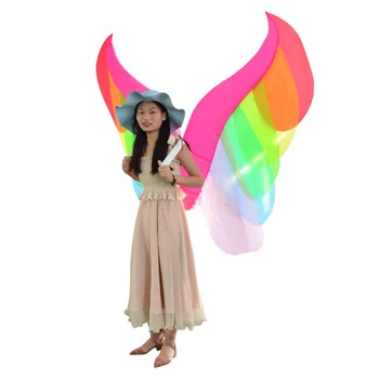 

Halloween Cosplay Butterfly Fairy Wings Inflatable Costume Stage Performance Props Festival Halloween Cosplay Clothing
