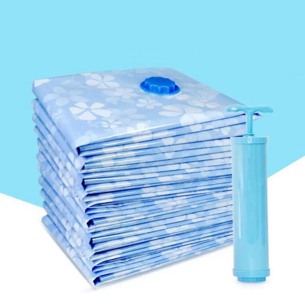 7 11pcs Thickened Vacuum Bag With Hand Air Pump Reusable Blanket