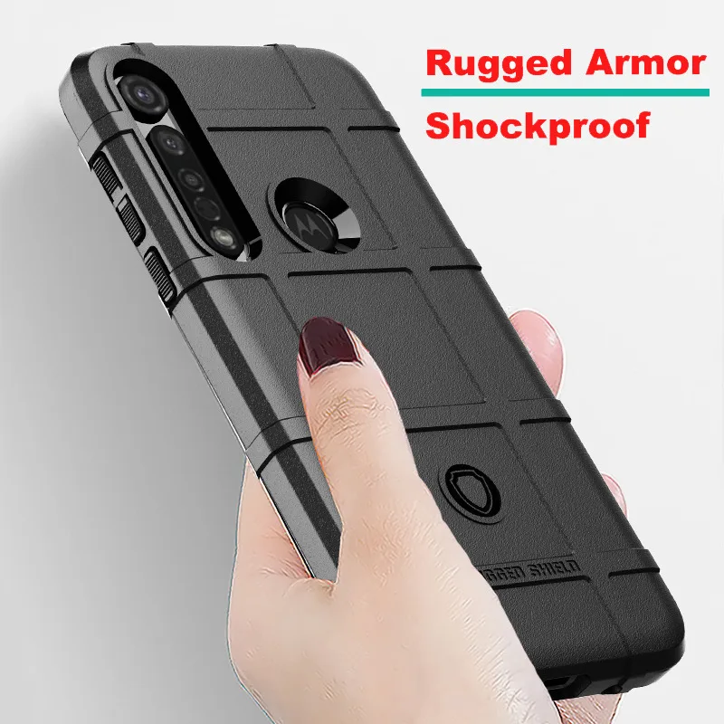 Чехол для Motorola Moto g8 plus прочный защитный противоударный чехол Мягкая Силиконовая