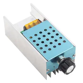 

6000W Speed Controller AC 220V SCR Electric Voltage Regulator Dimmer Motor Speed Temperature Controller