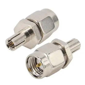 

100 Pieces SMA - TS9 Connector SMA Male to TS9 Male Plug RF Coax Adapter Connector Nickelplated