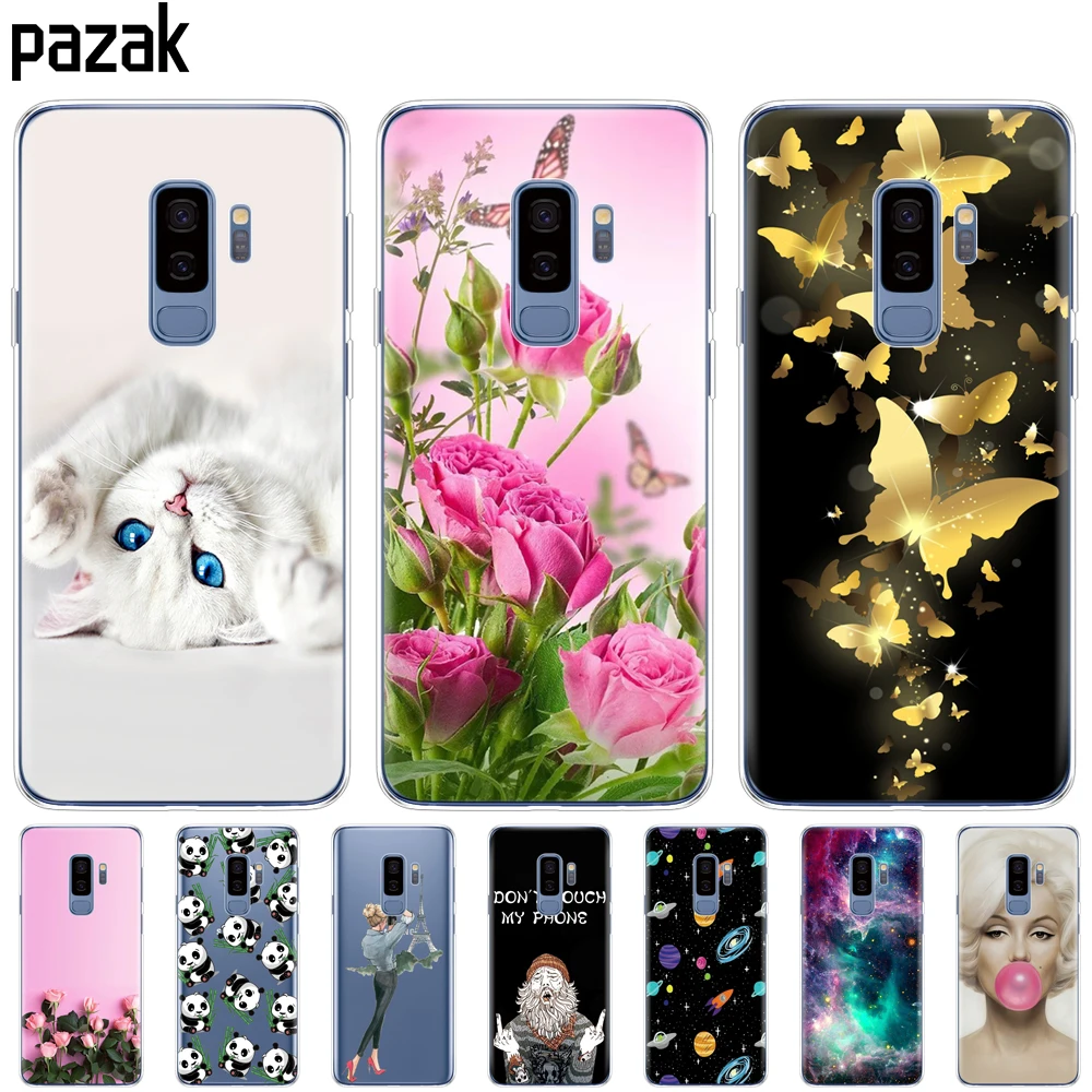 Custodia In Silicone Per Samsung Galaxy S9/S9 Plus Custodia Cover Per Samsung S9/S9 Plus Soft Tpu Phone Shell Pop Pittura Protettiva Coque
