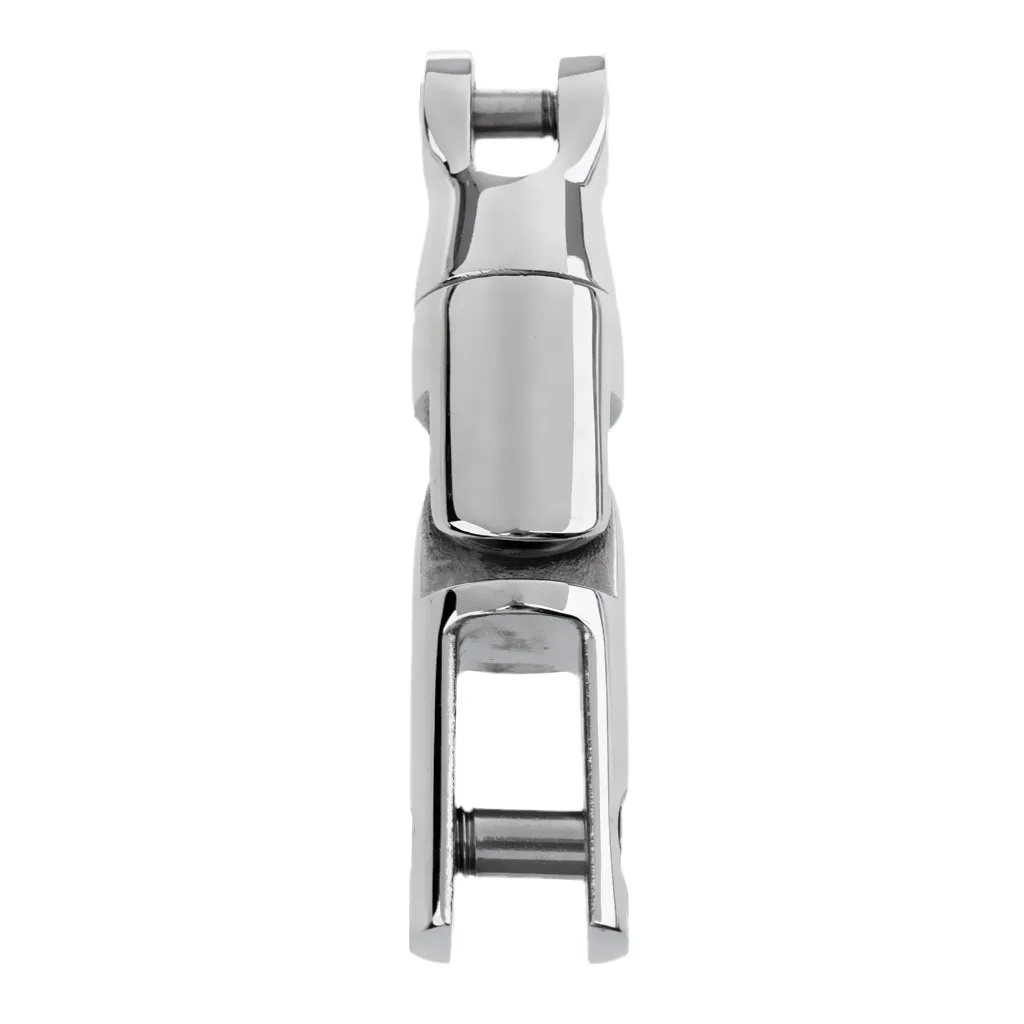 Marine Double Anchor Swivel Connector for 6/8mm Chain Stainless Steel
