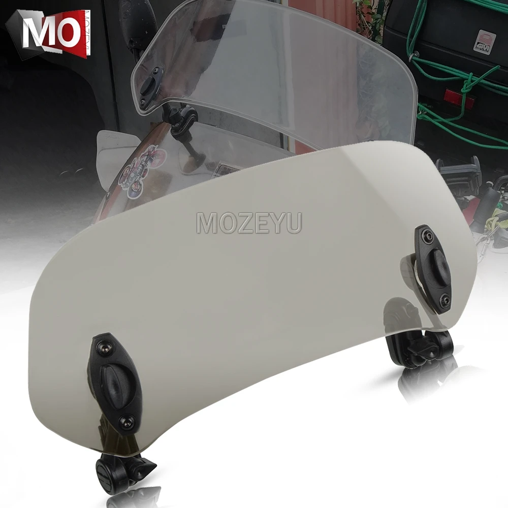 Parabrezza Di Trasporto Del Motociclo Di Estensione Spoiler Parabrezza Deflettore Per Suzuki Gsx 400 550 750 E F Gsx-S 125 150 750 1000 F Gv1200