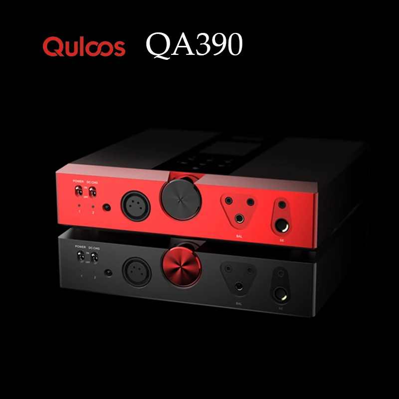 Quloos QA390 AK4497EQ* 2 Bluetooth 5,0 мобильный HiFi музыкальный плеер без потерь ЦАП все-в-одном ЦАП Декодер Усилитель для наушников