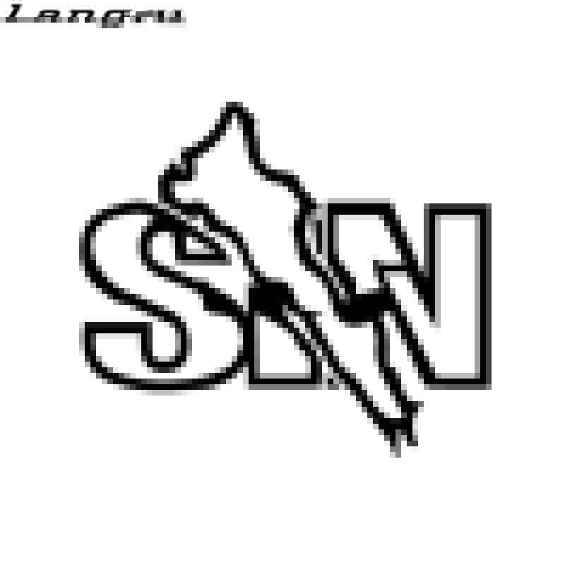 Langru 15x13 1 см Sinaloa Sin карта штата Мексики Автомобильная наклейка автомобильный