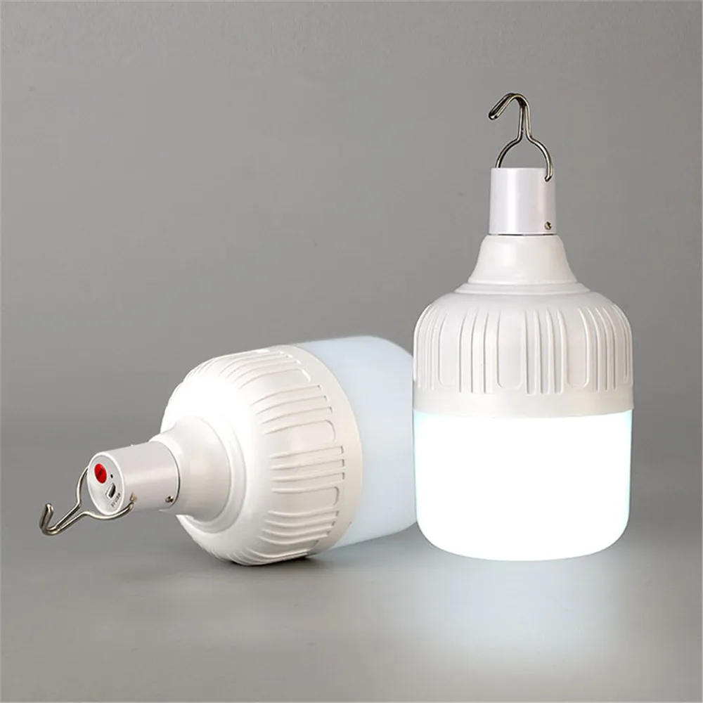 Firya USB Rechargeable Light Bulb Outdoor Camping 5 Model Dimmable Portable Lanterns Emergency Lights BBQ Hanging Night Light|Portable Lanterns| - AliExpress