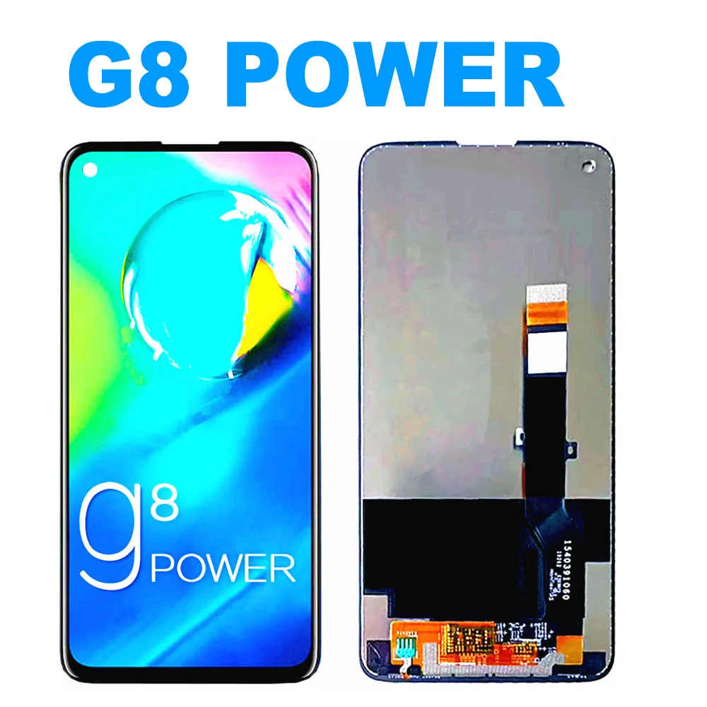 AAA+ LCD For Motorola Moto G8 XT2045 G8 Play XT2015 G8 Plus LCD Display Touch Screen Digitizer Assembly for Moto G8 Power LCD