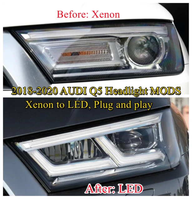 Original Car Headlight Modification Pair Headlamps Headlights
