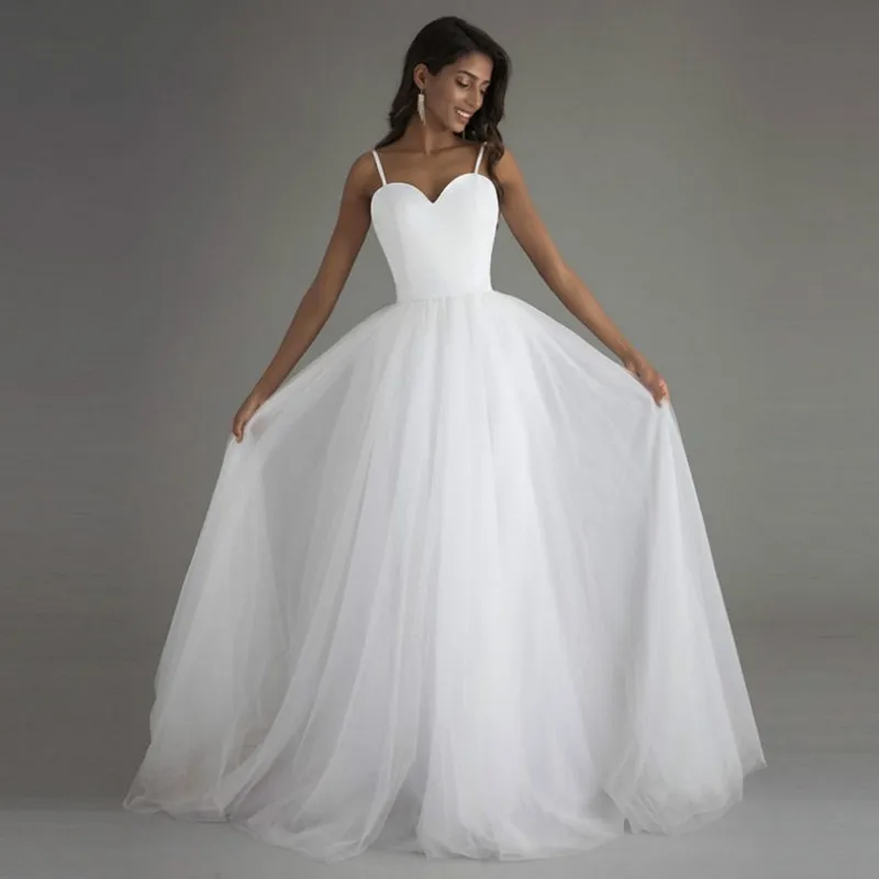 

Light Korean Version Wedding Long Tailed Simple Bra Qi Di Bridal Party Beach 2021 Dress Plus Size Ruched
