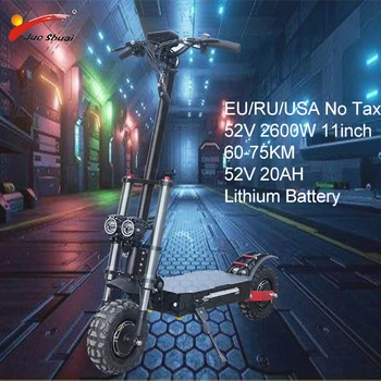 

No tax 70km/h high powerful electric scooter Long Distance 75km new 11" foldable electric kick scooter e scooter with seat