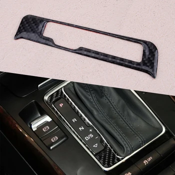 

CITALL Carbon Fiber Style Gear Shift Display Panel Trim Frame Fit for Audi A4 B8 A5 Q5 2009 2010 2011 2012 2013 2014 2015 2016