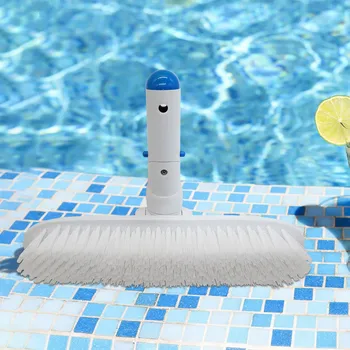 

Durable Pool Cleaner Vacuum Algae Cleaning Brush Swimming Pool Cleaning Brush Algae Floor & Wall Handheld Brush Cleaning Tool 23