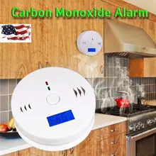 ЖК-детектор угарного газа с Предупреждение зацией утечки