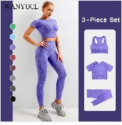 Women yoga set gym clothing Female Sport fitness suit Running Clothes yoga top+Leggings women Seamless gym yoga bra suits S-XL