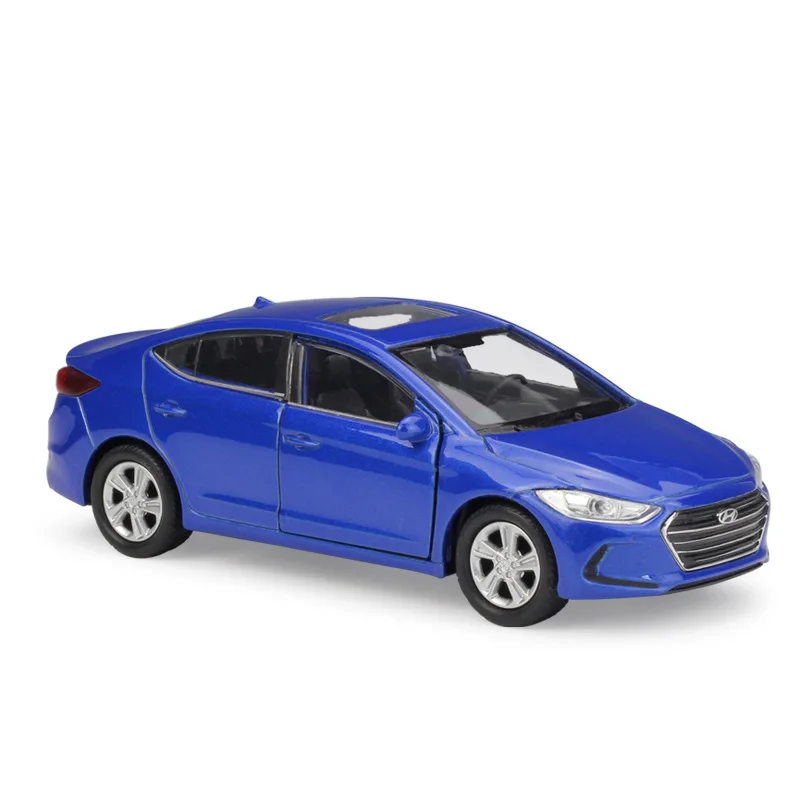 Welly 1:36 литье под давлением Elantra высокого симулятора сплава Модель автомобиля