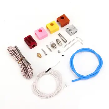 

Hot End Extruder Set MK9 24V 50W with 3Pcs Silicone Cover for Ender-3 for Ender-3PRO 3D Printers Parts