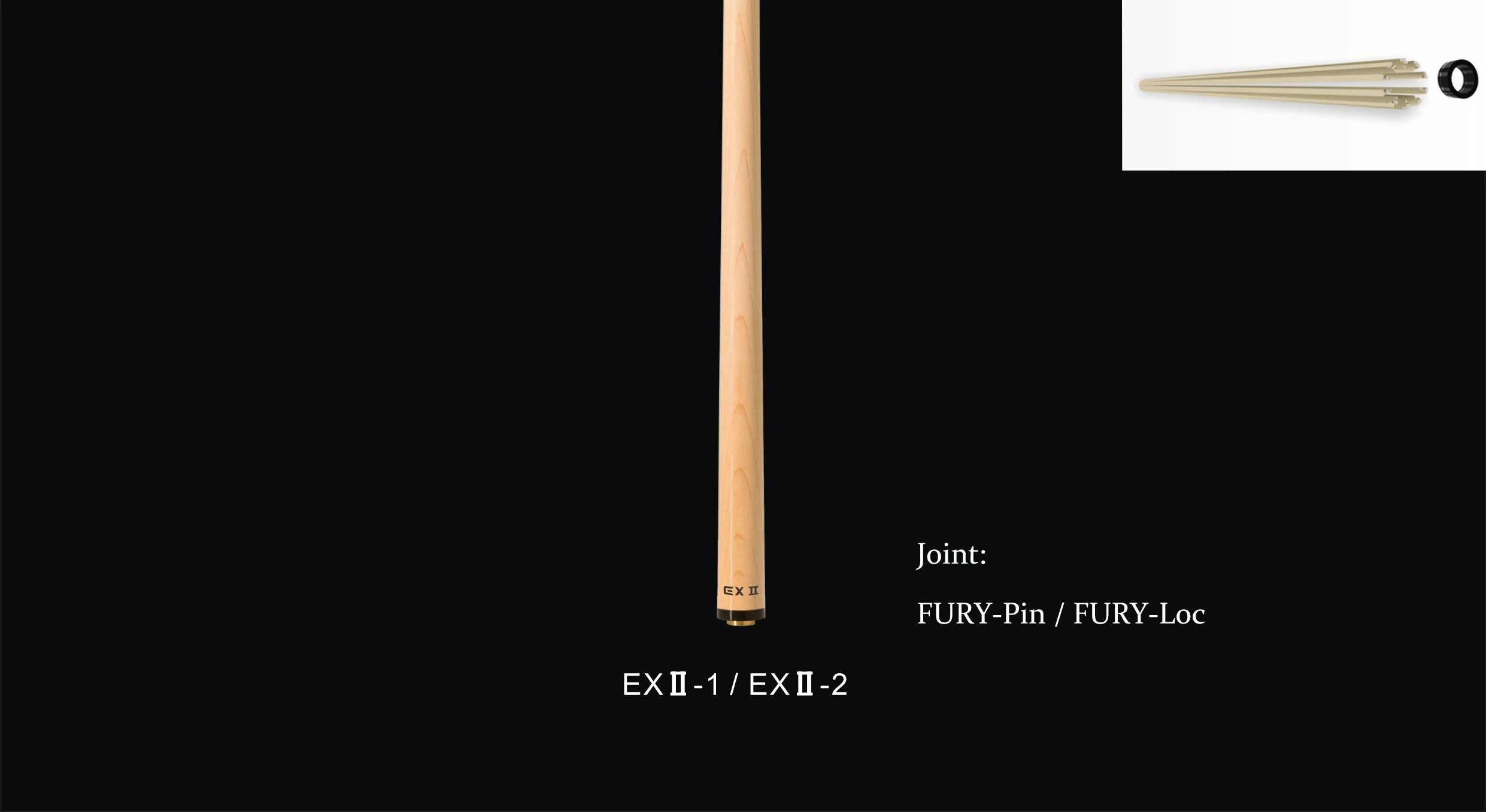 FURY EX Ⅱ-1 EX Ⅱ-2 вал североамериканский Клен Вал 11,75 мм 12,75 мм импортный Tiger Tip Профессиональный 10 шт. в 1 технология вала