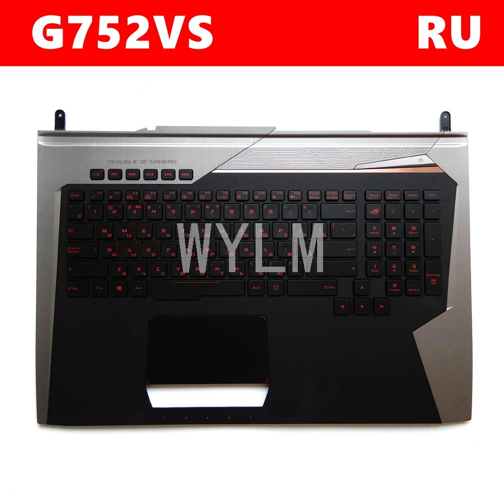 Чехол-клавиатура G752VS для ASUS ROG G752 G752V G752VL VM VS VT VY GFX72V GFX72 двуязычная рамка