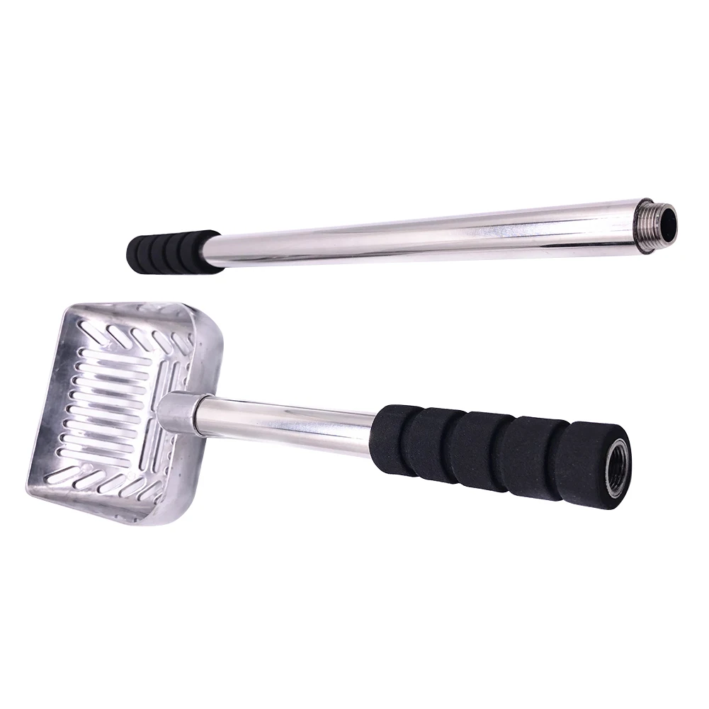 

Shovel Practical Non-stick Metal Tool Pet Supplies Long Handle Sifter Home Detachable Portable Deep Cat Litter Scoop Cleaning